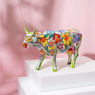 Коллекционная статуэтка корова "Vaca Flora", Size L, 30*9*20 см