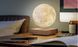 Левитирующая лампа на аккумуляторе Gingko Moon, орех | G019WT, Серый