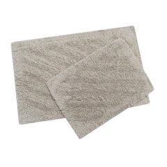Набор ковриков Irya - Kensas gri серый 40*60+55*85