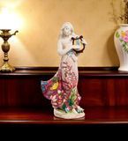 JP-37/10 Статуэтка девушка "Волшебная лира" (Pavone)
