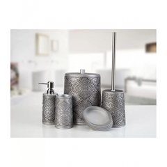 Комплект у ванну кімнату Irya - Lane gri сірий (5 предметів)