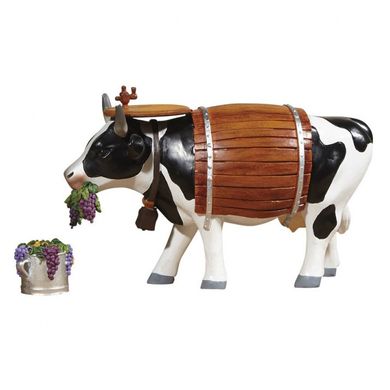 Колекційна статуетка корова "Clarabelle the Wine Cow", Size М, 30*9*20 см