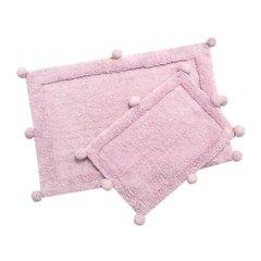 Набір килимків Irya - New Stria pembe рожевий 60*90+40*60