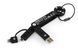 Брелок-адаптер Troika "WALKER" USB/Micro USB, Червоний