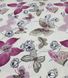 Штори з тефлоновим просоченням Туреччина MacroHorizon Метелики Рожевий, 170*135 см (2 шт.)