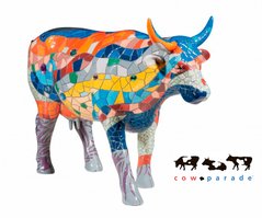 Коллекционная статуэтка корова "Barcelona", Size L, 30*9*20 см