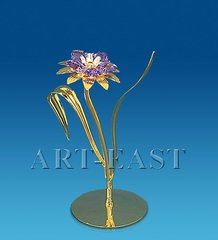 AR-4311/1 Фігурка "Квітка з двома листочками" з цв.кр. (Юніон)