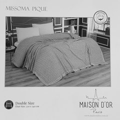 Плед - покривало Maison Dor MISSOMA ANTRASIT (220x240)