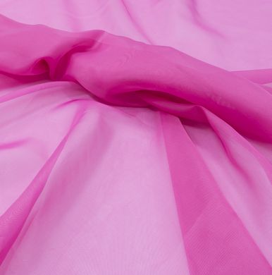 Комплект Готового Тюля Вуаль Ярко Рожевий, арт. MG-69557