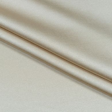 Штори Атлас декоративний Туреччина MacroHorizon Крем-Брюле, 170*145 см (2 шт.)