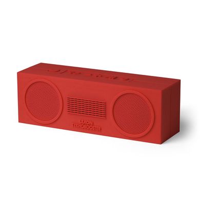 Динамик Lexon Tykho booster stereo, красный, Красный