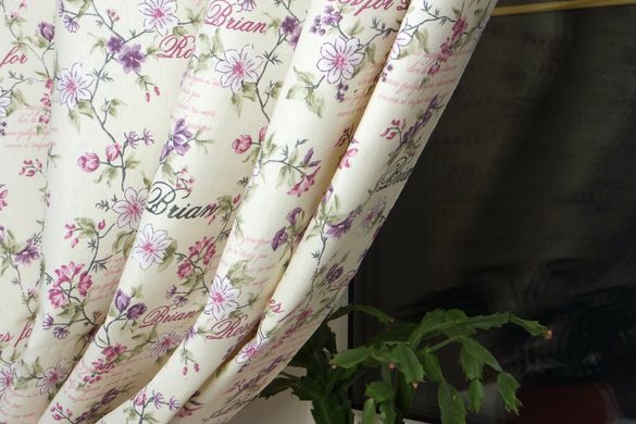 Комплект штор у стилі Прованс Provense Lilac