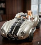 FO-85083 Автомобіль бол. "Shelby Cobra 427 SC Silver. Forchino", 72*48*33 см
