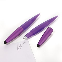 Ручка кулькова зі стилусом Troika Комфорт, фіолетова