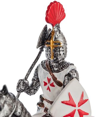 WS-828 Статуетка "Кінний лицар хрестоносець"