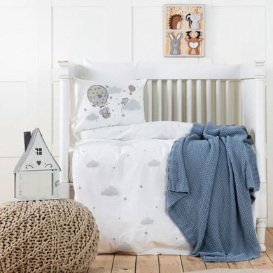 Детский набор в кроватку для младенцев Karaca Home - Bear Star pembe (5 предметов)