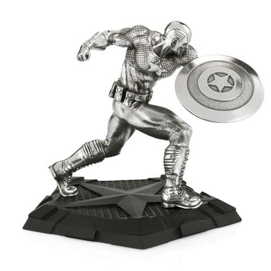 Статуетка із всесвіту Royal Selangor Marvel Капітан Америка 12 см, 11.5х13.5х12.5