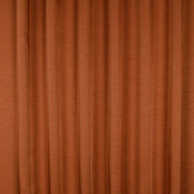 Штори Атлас декоративний Туреччина MacroHorizon Світло-Теракотовий, 170*145 см (2 шт.)