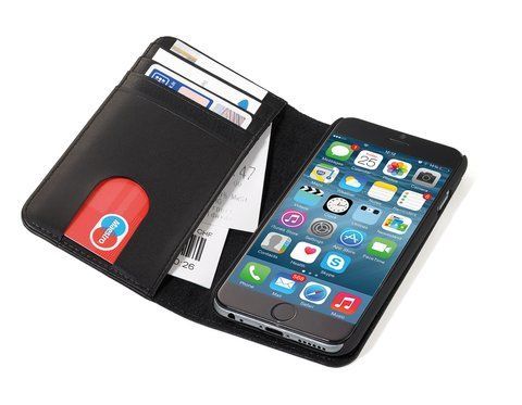 Футляр Troika MIDNIGHT для iPhone 6, чорний, 14 х 7.5 х 2 см