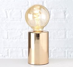 Настольная лампа Селма металл золото 12*8 см 2006259