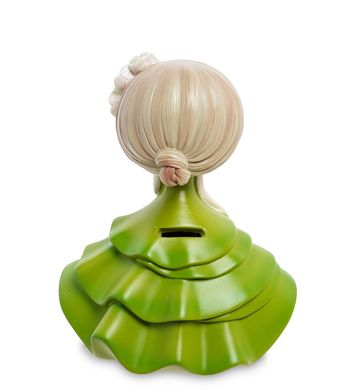 MF-03 Скарбничка маленька "Дівчинка в зеленій сукні"