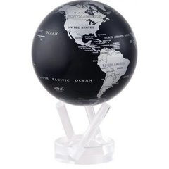 Гиро-глобус Solar Globe "Политическая карта" 21,6 см серебристо-черный (MG-85-SBE, 21,6 см
