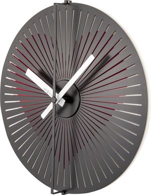 Настінні годинники, динамічний малюнок, "Motion Clock Heart" ø30 см