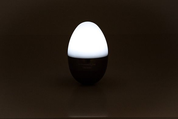Світильник-нічник Troika Eggtivate, з датчиком вібрації, сірий