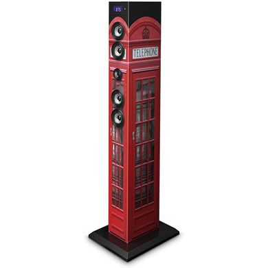 Мультимедийная колонка "London design", Красный