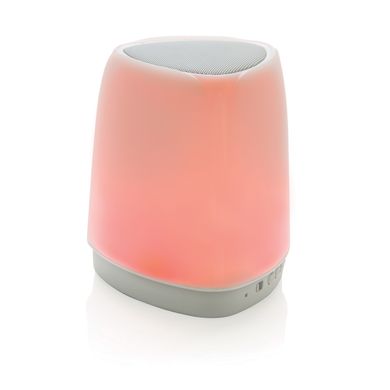 Bluetooth-динамик с подсветкой Light Colour 1500 mAh, Белый
