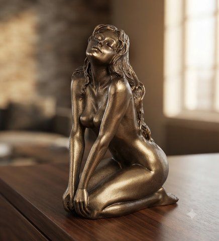 WS-139 Статуетка "Дівчина", 4*8,5*14 см