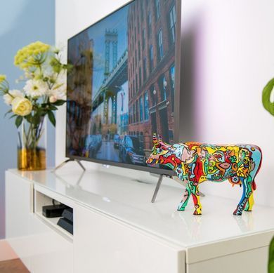 Коллекционная статуэтка корова "Moo York Celebration", Size L, 30*9*20 см