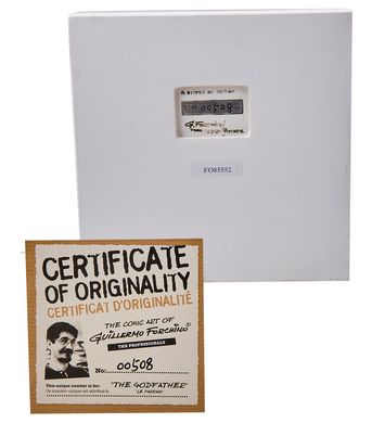 FO-85552 Статуэтка "Крестный отец" (The Godfather. Forchino), 16*16*38,5 см