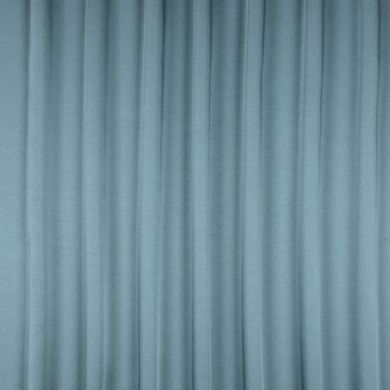 Штори Атлас декоративний Туреччина MacroHorizon Блакитна Ялина, 170*145 см (2 шт.)