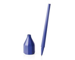 Ручка с подставкой Lexon Babylon pen, синяя