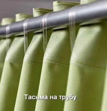 Комплект Штор Блекаут Рогожка MacroHorizon Темно-Зеленый арт. MG-166607, 170*135 см (2 шт.)