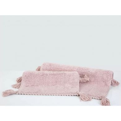 Набір килимків Irya - Benny gul kurusu рожевий 60*90+40*60