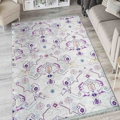 Набір килимків Karaca Home - Kelly Quatro indigo індиго 50*80+50*40