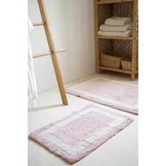 Набір килимків Irya - Liberte pembe рожевий 60*90+40*60