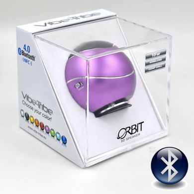 Виброколонка Vibe-Tribe Orbit speaker 15 Вт, пурпурная, пурпурный