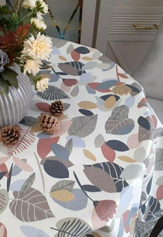Скатерть на стол с тефлоновым покрытием
