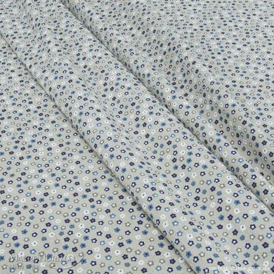 Комплект Штор у стилі Прованс Іспанія КВІТКИ дрібні Синій, арт. MG-134168