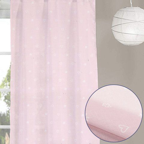 Гардина Кисея Премиум MacroHorizon Baby-Girl розовый (MG-TL-160944)
