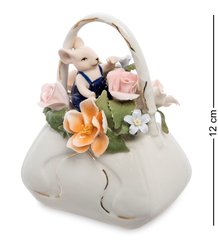 CMS-62/1 Статуетка "Мишеня з сумкою квітів" (Pavone)