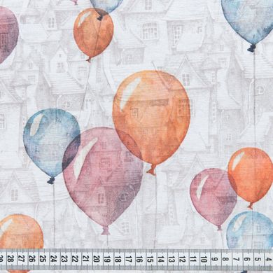 Комплект Декоративных Штор с принтом MacroHorizon Испания Воздушные шары