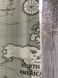 Шторы с тефлоновой пропиткой Турция MacroHorizon Карта Серый, 170*135 см (2 шт.)