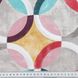 Декоративні штори з принтом Іспанія MacroHorizon Ритмо Червоний, арт. MG-158869