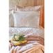 Набір постільна білизна з покривалом Karaca Home - Desire pudra 2020-1 пудра євро (10)