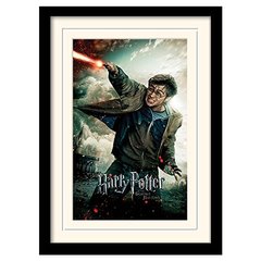 Постер в раме "Harry Potter (Deathly Hallows Part 2 - Wand)" 30 x 40 см, 30*40 см