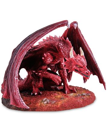 WS-301 Статуетка "Червоний Дракон" (Фентезі), 25 см